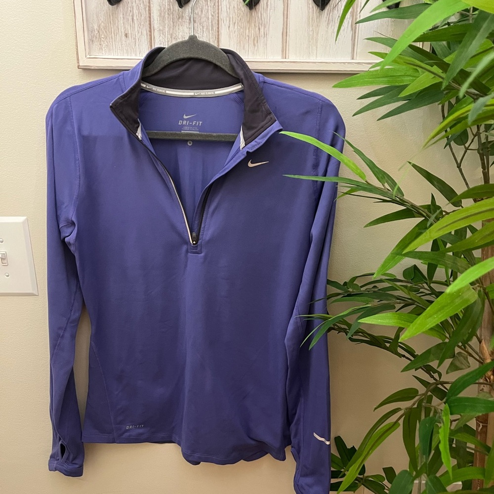 Nike Women's Long Sleeve Top - Purple